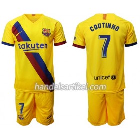 FC Barcelona Philippe Coutinho 7 Kinder Auswärts Trikotsatz 2019/20 Kurzarm (+ Kurze Hosen)